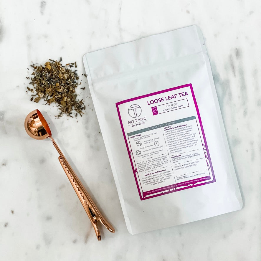 Organic Herbal Infusion LET IT GO Caffeine-Free Calming Tea