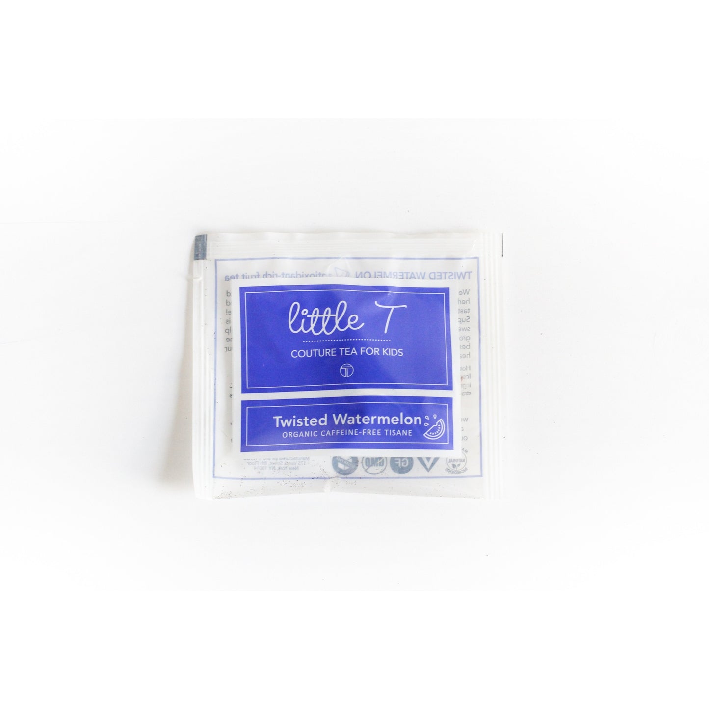 Organic Fruit Tea <br> TWISTED WATERMELON <br> Tea Sachets, TEA SACHETS, Little T, Big T NYC