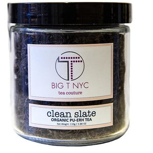Organic Pu-erh Tea <br> CLEAN SLATE <br> Detox Tea, Loose Leaf, Big T NYC, Big T NYC