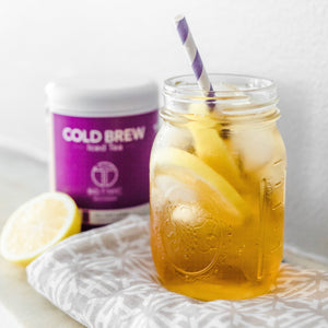 Organic White Tea <br> TELL-TALE GLOW <br>Cold Brew Iced Tea, Cold Brew Iced Tea, Big T NYC, Big T NYC