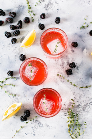 Sparkling Rosé Tea Mimosa