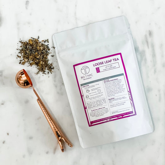 Organic Herbal Infusion LET IT GO Caffeine-Free Calming Tea