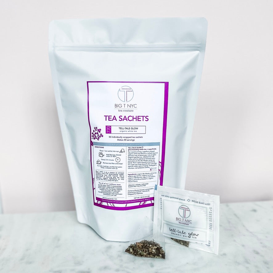 Tea Sachet Sampler - 50 Count Pouch