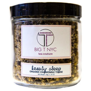 Organic Chamomile <br> BEAUTY SLEEP <br> Sleep-Promoting Tisane, Loose Leaf, Big T NYC, Big T NYC