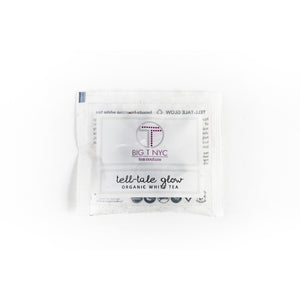 Organic White Tea <br> TELL-TALE GLOW <br> Tea Sachets, TEA SACHETS, Big T NYC, Big T NYC