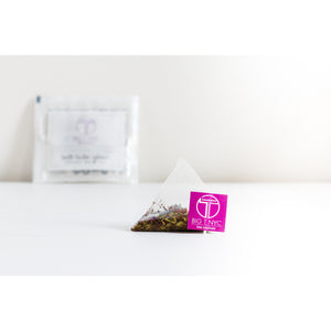 Organic White Tea <br> TELL-TALE GLOW <br> Tea Sachets, TEA SACHETS, Big T NYC, Big T NYC