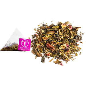 Organic White Tea <br> TELL-TALE GLOW <br> Tea Sachets, TEA SACHETS, Big T NYC, Big T NYC