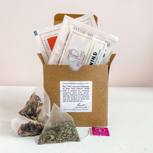 Organic Tea Sachets <br>14 Count Sampler Box, TEA SACHETS, Big T NYC, Big T NYC