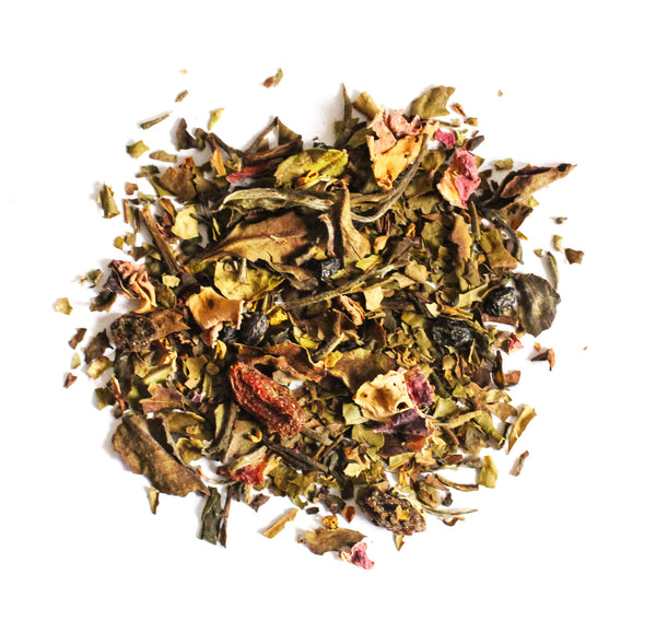 Organic White Tea <br> TELL-TALE GLOW <br> Beauty Tea, Loose Leaf, Big T NYC, Big T NYC