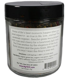 Organic Green Tea <br> UNEXPECTED FLING <br> Metabolism-Boosting Tea, Loose Leaf, Big T NYC, Big T NYC