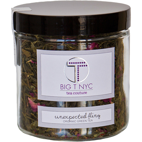 Organic Green Tea <br> UNEXPECTED FLING <br> Metabolism-Boosting Tea, Loose Leaf, Big T NYC, Big T NYC